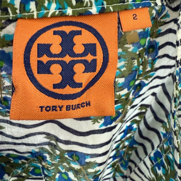 Tori Burch size 2 tunic with sequence detail - Picture 6 of 6